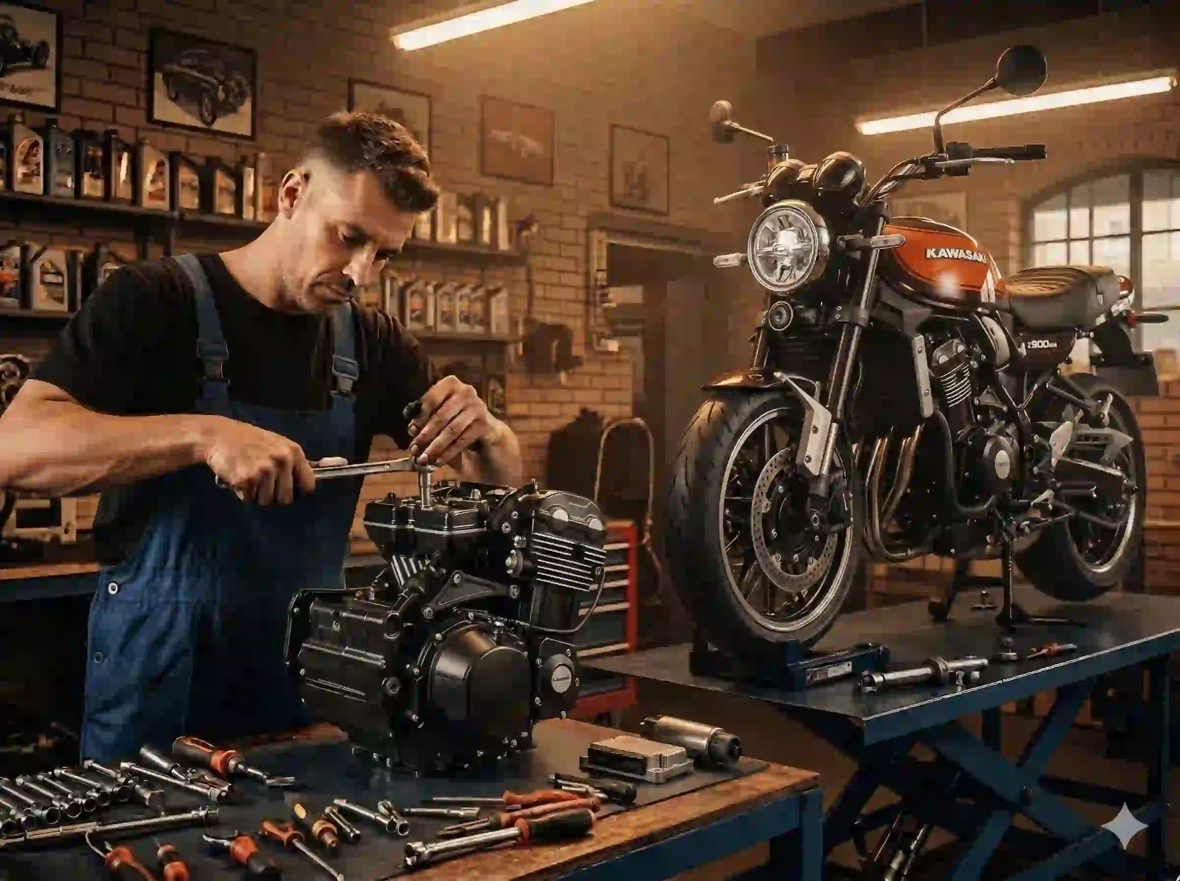 Entretien moto